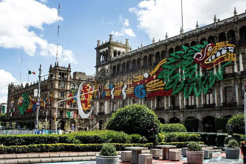 Zócalo / Historisches Zentrum